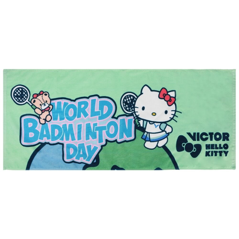 [大鷲體育]勝利 VICTOR x HELLO KITTY 世界羽球日 TW-KT302 聯名運動毛巾-規格圖4
