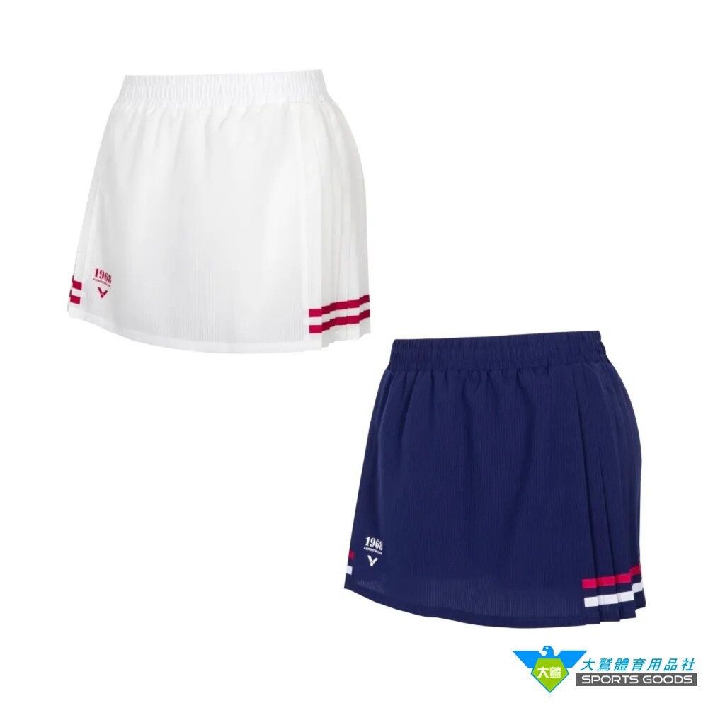 [大鷲體育]VICTOR羽球俱樂部系列運動短裙 K-5507VBC(女款)-細節圖2