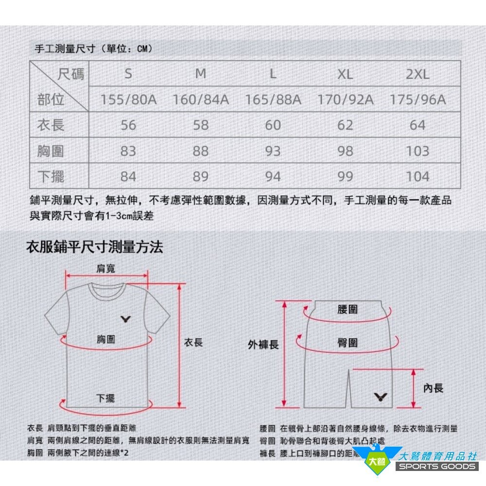 [大鷲體育]VICTOR羽球俱樂部系列POLO衫 S-5504VBC (中性款)-細節圖7