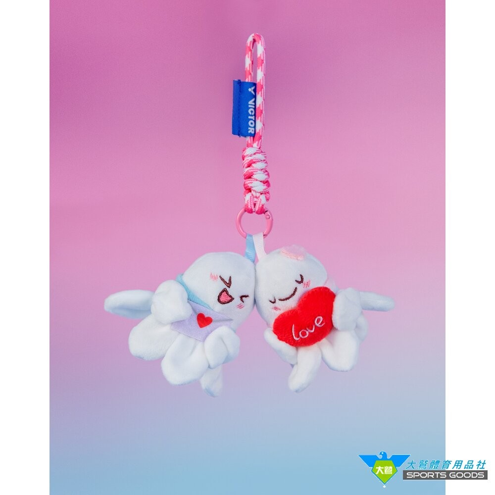 [大鷲體育]VICTOR 勝利 羽球造型吊飾 PG6036-細節圖3
