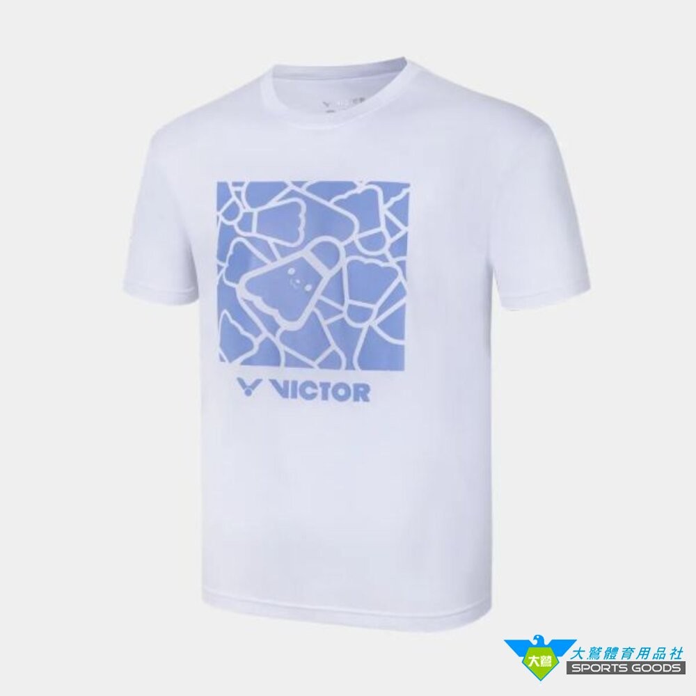 [大鷲體育]VICTOR 羽球滿版 T-Shirt (中性款) T-2616 TW製 羽球衣 羽球服飾-細節圖4