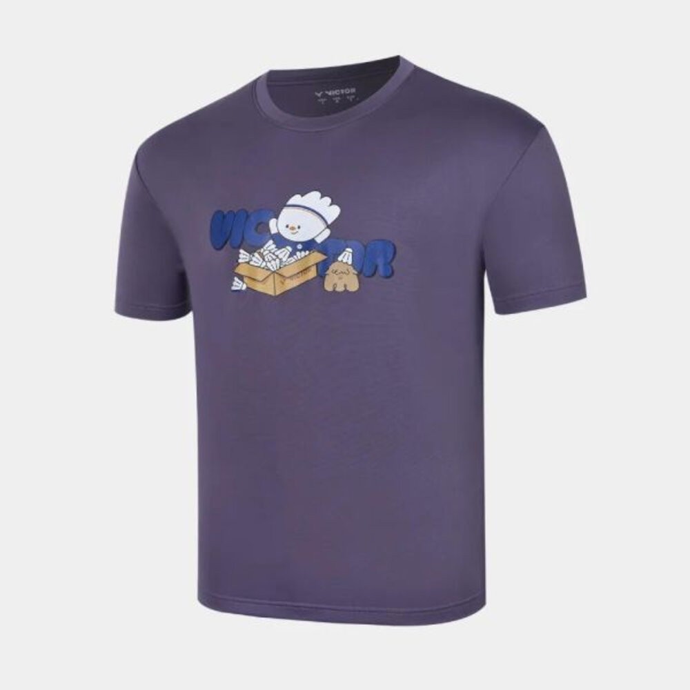 [大鷲體育]VICTOR 吉祥物 T-Shirt (中性款) T-2615 TW製 羽球衣 羽球服飾-規格圖7
