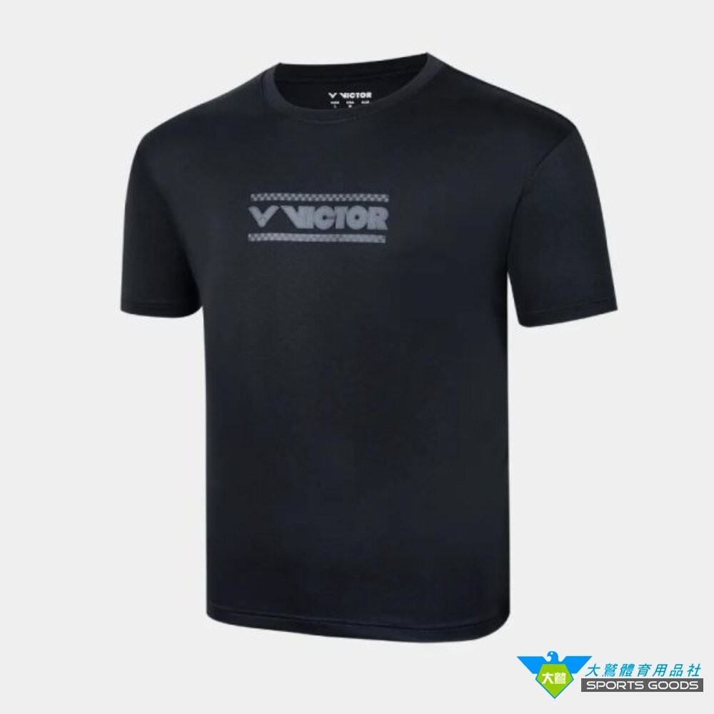 [大鷲體育]VICTOR 賽車跑道 T-Shirt (中性款) T-2614 TW製 羽球衣 羽球服飾-細節圖2