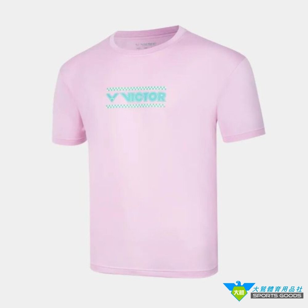 [大鷲體育]VICTOR 賽車跑道 T-Shirt (中性款) T-2614 TW製 羽球衣 羽球服飾-細節圖4
