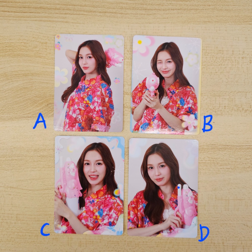 GMMTV隨機卡｜SONGKRAN宋干節系列(女生)-規格圖1