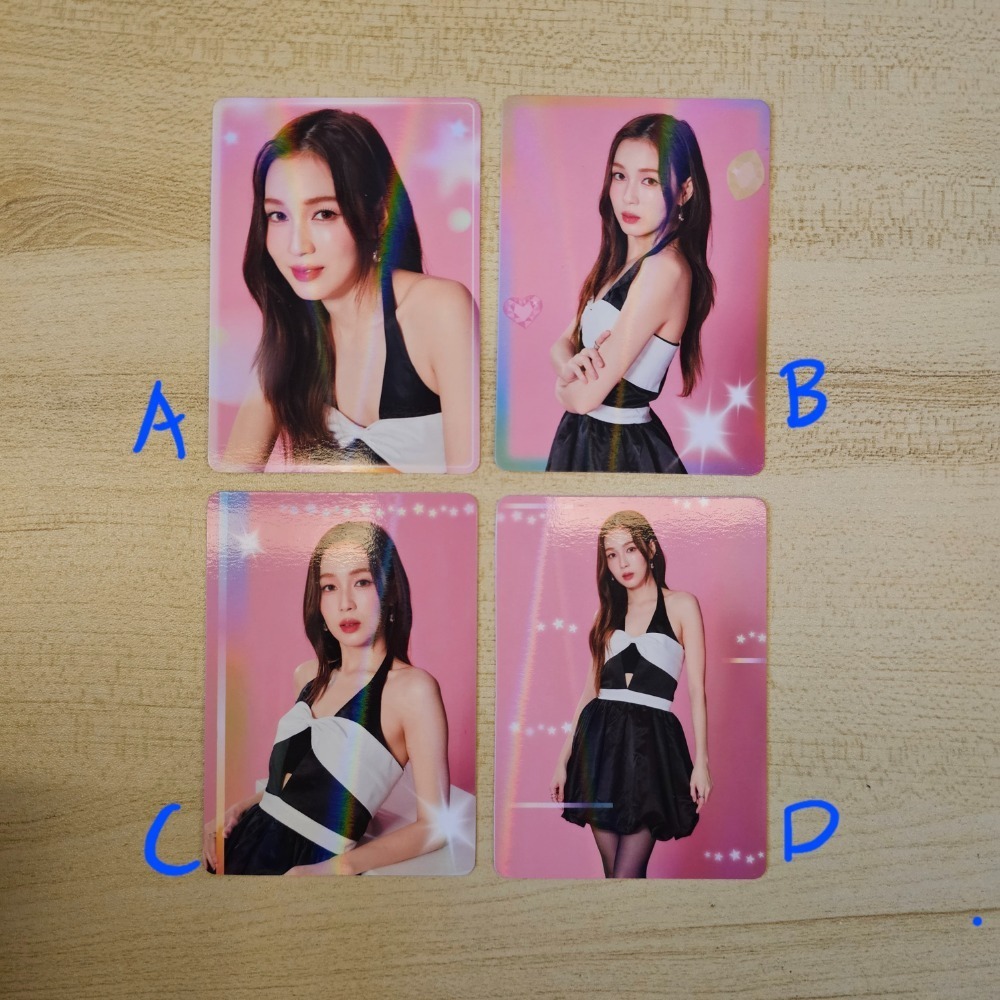 GMMTV隨機卡｜BLACK IN COLOR系列小卡(女生)-規格圖1