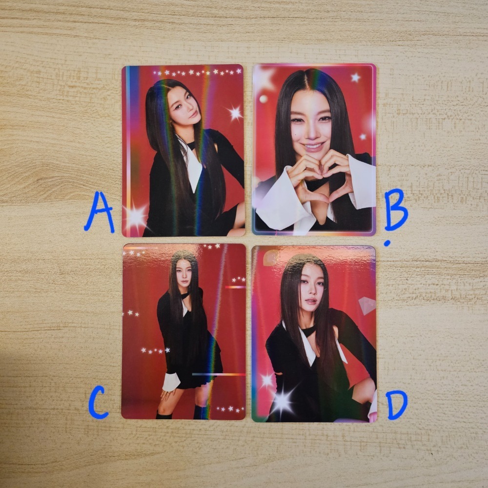 GMMTV隨機卡｜BLACK IN COLOR系列小卡(女生)-規格圖1
