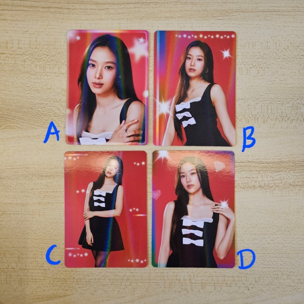 GMMTV隨機卡｜BLACK IN COLOR系列小卡(女生)-規格圖1