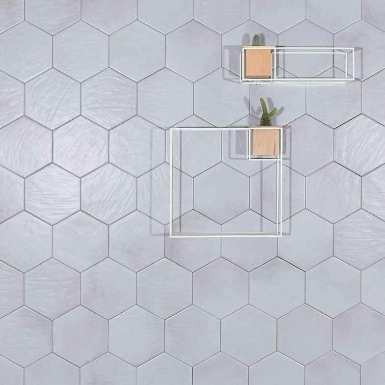 【磁。磚心一意】西班牙進口磚 19.8*22.8CM 六角磚 玄關 主題牆-細節圖4