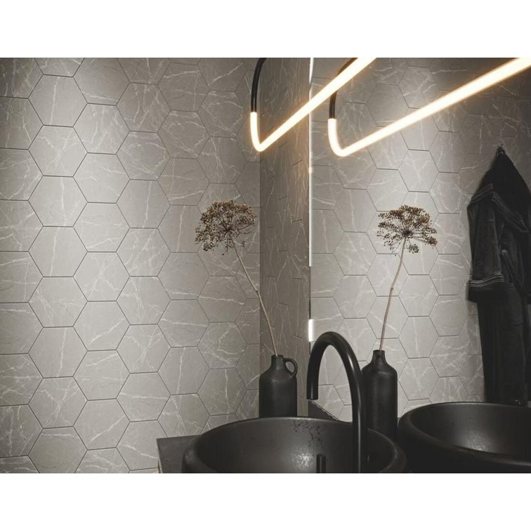 【磁。磚心一意】西班牙進口磚 20*24CM 六角磚 玄關 主題牆-細節圖2