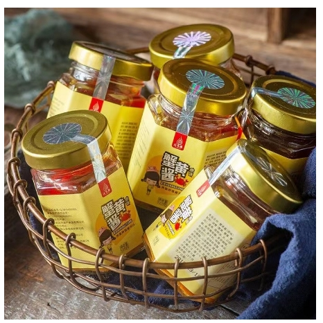 【新賣場下殺】蟹黃醬拌飯醬禿黃油拌麵醬 蟹粉醬 蟹黃膏醬料 螃蟹醬 拌飯下飯菜-細節圖3