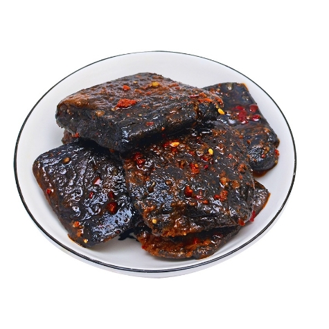 （爆款推薦）鄔辣媽長沙臭豆腐 正宗油炸 黑色臭豆腐 湖南特產 臭乾子 豆干零食-細節圖4