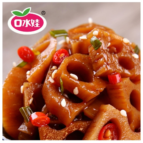 （新款爆款）口水娃 下飯菜 下酒菜 手撕素肉 魚豆腐 素菜香辣小吃 金針菇 組合零食小包裝-細節圖3