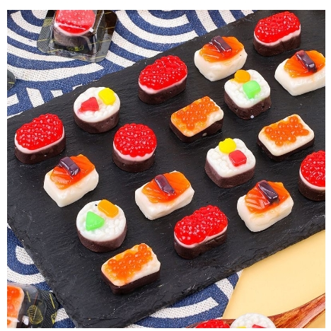 【新品推薦】3D壽司軟糖 壽司造型橡皮糖 3D壽司橡皮糖 軟糖 糖果 創意糖果 伴手禮-細節圖2