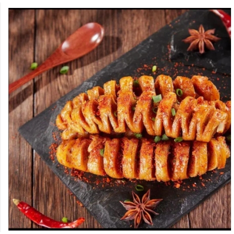 *相思樹烤麵筋 香辣烤面筋 豆幹 麵筋 手撕素食 即食休閑小吃 烤面筋-細節圖2