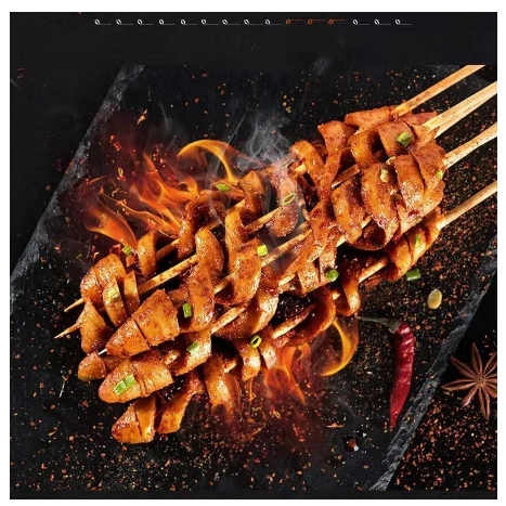 *相思樹烤麵筋 香辣烤面筋 豆幹 麵筋 手撕素食 即食休閑小吃 烤面筋-細節圖3