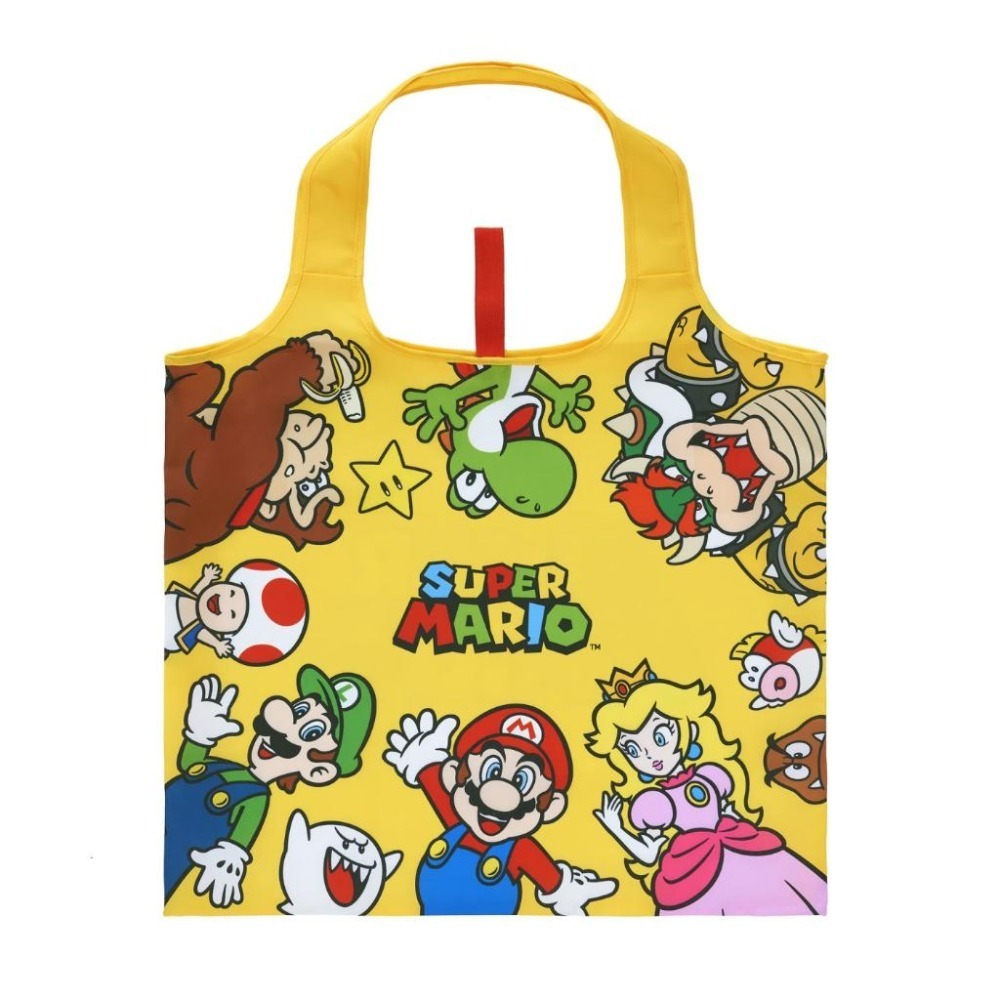 任天堂 Nintendo Switch 超級瑪利歐 環保購物袋 【esoon】現貨 環保袋 提袋 購物袋 特典 瑪莉歐-細節圖2