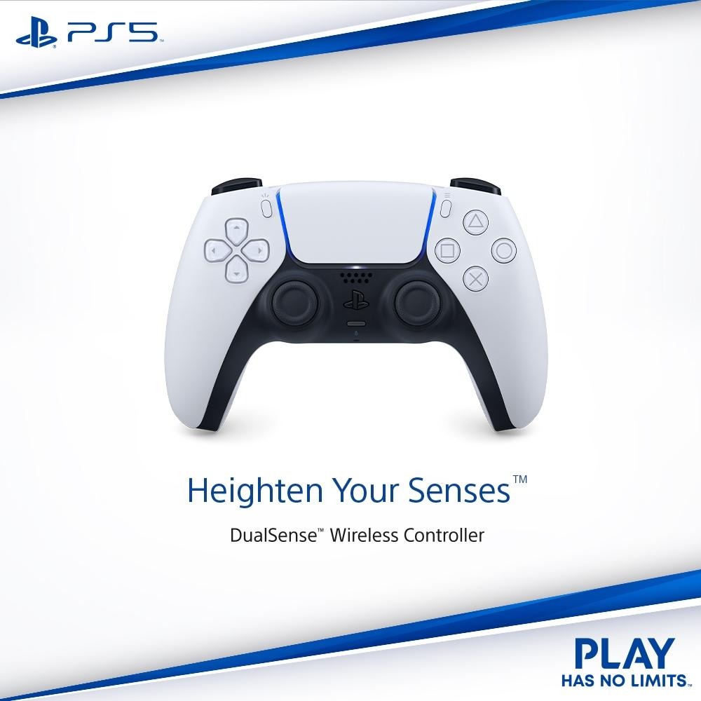 Sony PS5 手把 DualSense PS5 無線控制器 亮灰銀 現貨【贈搖桿帽】控制器 台灣公司貨 PS5手把-細節圖6