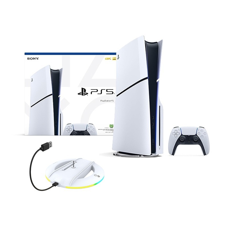 Sony playstation PS5 Slim / Pro主機 光碟版 數位版【現貨免運】輕薄型 全新公司貨 套組-規格圖7