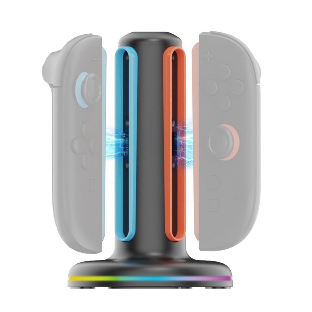 esoon NS Switch2 手把充電座【現貨 免運】Joy-Con 充電手把 自動斷電 NS2手把 充電座 指示燈-細節圖7