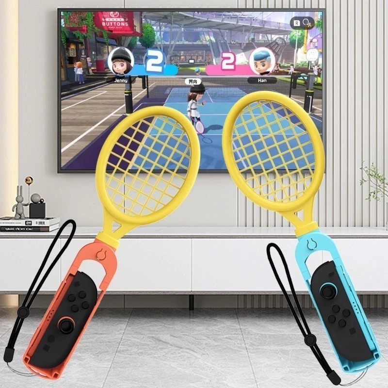 NS Switch / NS2 sports 運動體感套裝 台灣現貨 免運 握把 方向盤 球拍 劍 腿帶 綁腿 運動配件-細節圖10