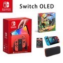 任天堂 NS Switch 遊戲 OLED 主機【贈三好禮】現貨免運 動森 朱紫 紅藍 主機 台灣公司貨 esoon電玩-規格圖9