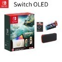 任天堂 NS Switch 遊戲 OLED 主機【贈三好禮】現貨免運 動森 朱紫 紅藍 主機 台灣公司貨 esoon電玩-規格圖9