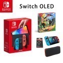 任天堂 NS Switch 遊戲 OLED 主機【贈三好禮】現貨免運 動森 朱紫 紅藍 主機 台灣公司貨 esoon電玩-規格圖9