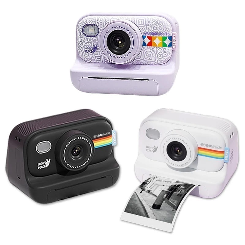 快速出貨 開發票 esoonkids Pro 潮玩拍立得 兒童相機 商檢合格 打印相機 可拍照 錄影 4900萬畫素相機-細節圖2