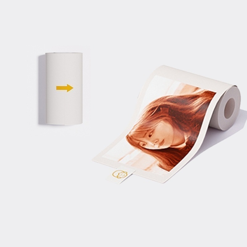 esoonkids 兒童相機紙 拍立得相機 打印紙 相片列印紙 感熱紙 熱感貼紙 彩色貼紙 帶背膠貼紙 57*25-規格圖9