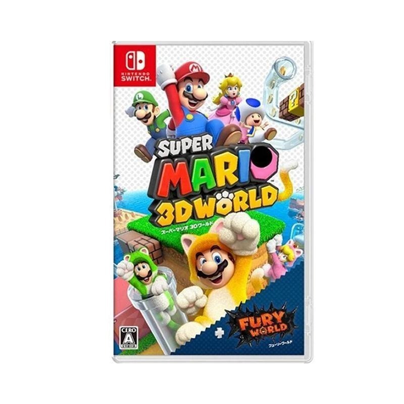 全新現貨 NS Switch 遊戲 瑪利歐3D世界+狂怒世界 中文版【esoon】任天堂 馬力歐 3D 狂怒世界-細節圖2