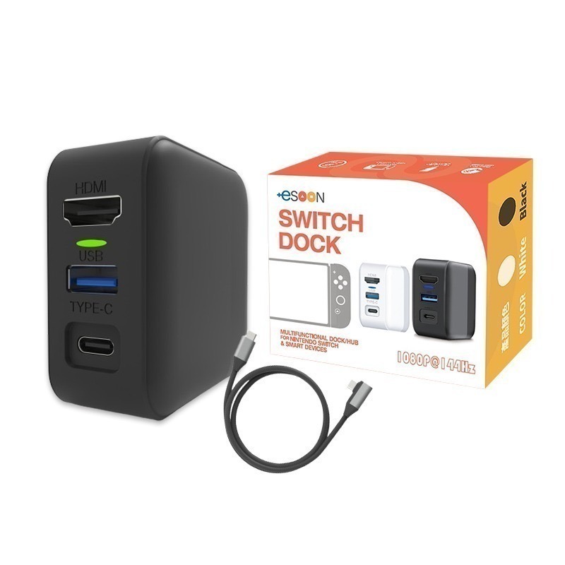 NS Switch 2 電視轉接器 NS2升級款【現貨】支援最新系統 NS2 影像轉換器 DOCK 投屏 可更新-規格圖8