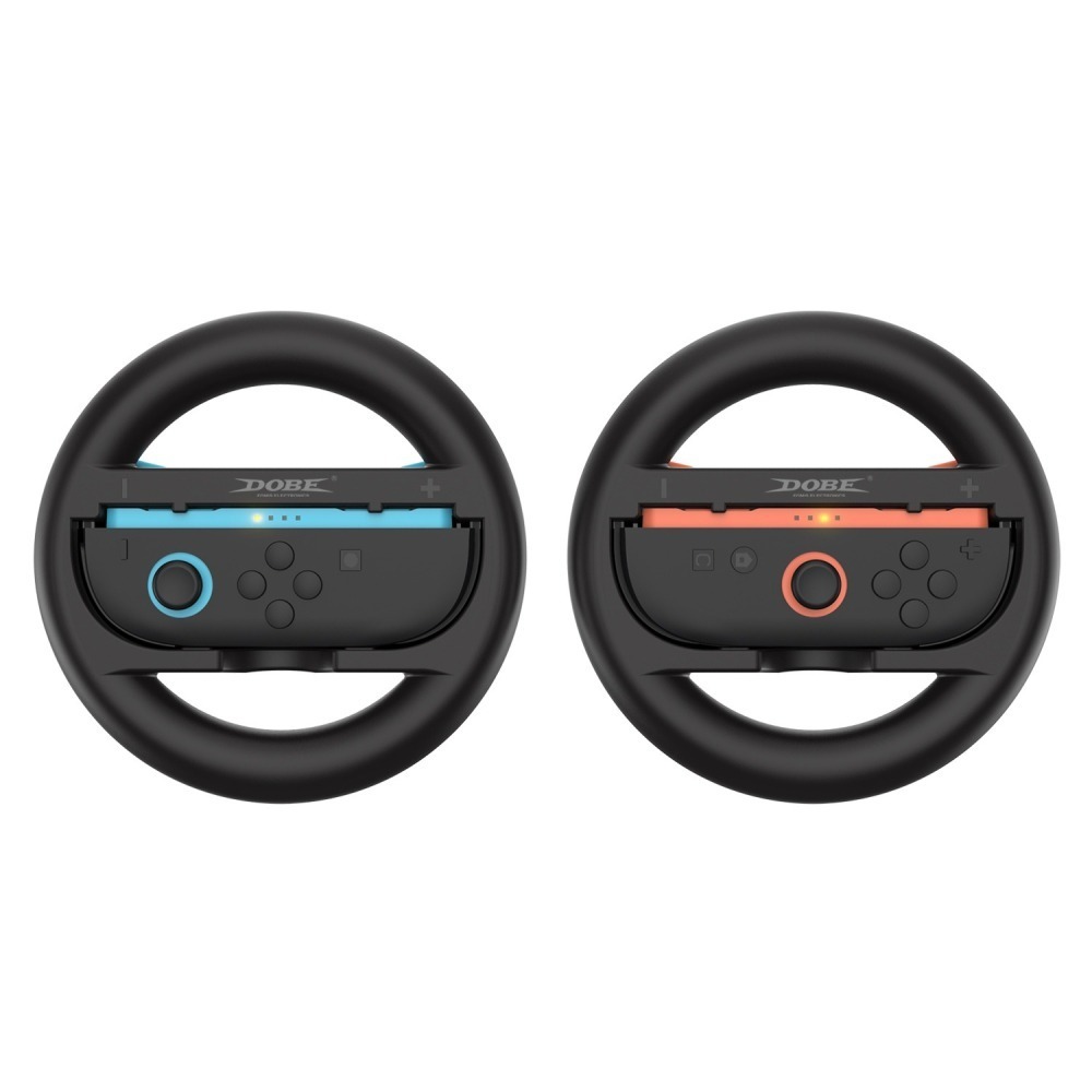 DOBE Switch Joy-Con 賽車方向盤 NS2 全新兩個【台灣現貨】Joy-Con 賽車 專用 方向盤 握把-細節圖2