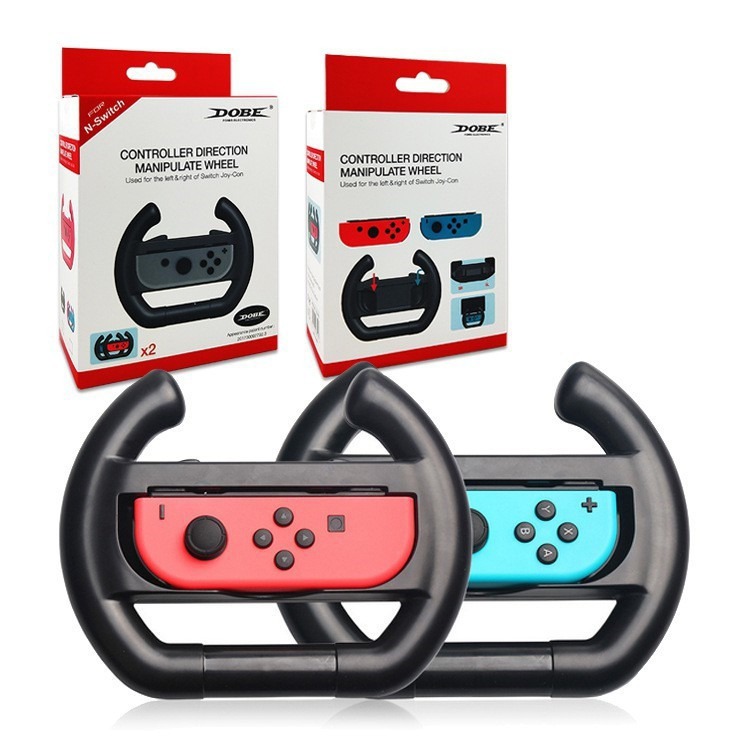DOBE Switch Joy-Con 賽車方向盤 NS2 全新兩個【台灣現貨】Joy-Con 賽車 專用 方向盤 握-規格圖10