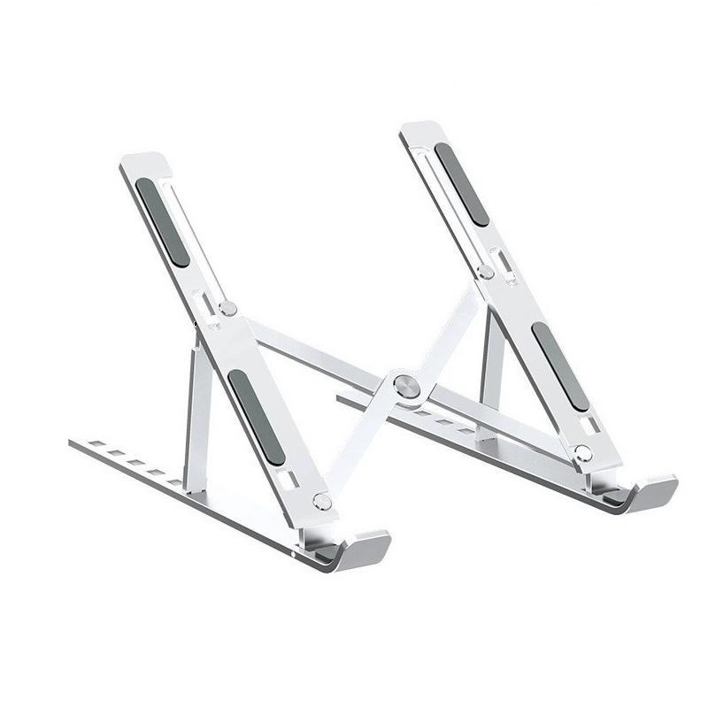 筆電散熱支架【esoon】台灣現貨 鋁合金筆電支架 摺疊架 摺疊筆電架 電腦架 散熱架 電腦散熱器 折疊筆電架 手機支架-細節圖2