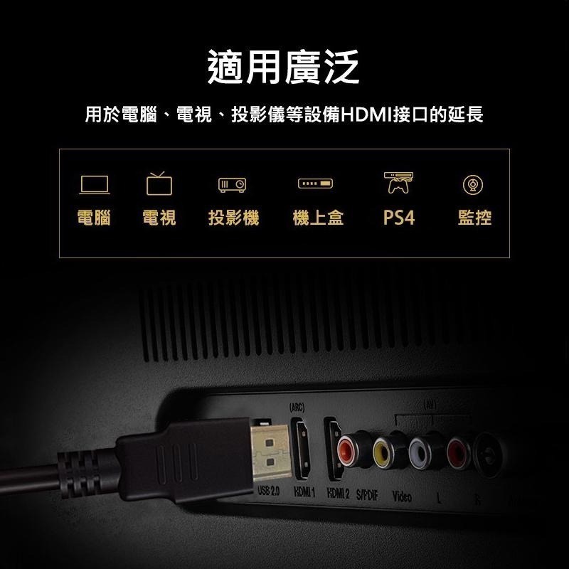 【esoon】HDMI 4K 高清線 台灣現貨 支援PS5 高清螢幕線 電視傳輸線 轉接線 螢幕線 HDMI線-細節圖6