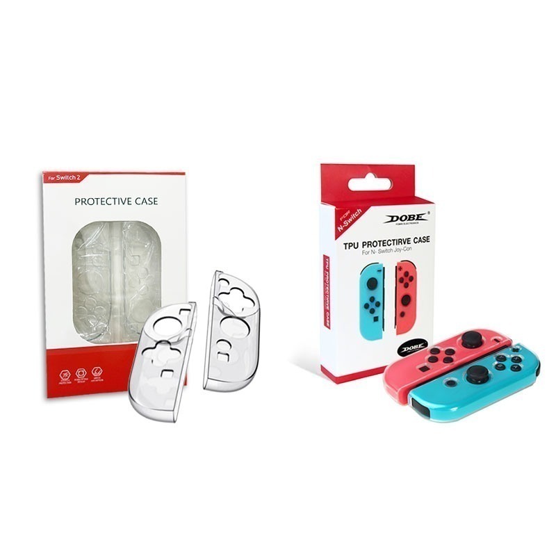 Switch 2 Joycon 保護殼【esoon】NS2專用 台灣現貨 水晶殼 手把殼 矽膠套 透明殼 手把套-細節圖2