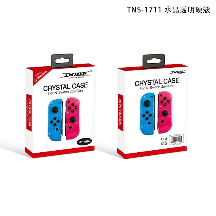 NS Switch OLED Joycon 保護殼【esoon】台灣現貨 水晶殼 手把殼 矽膠套 透明殼 手把套 手柄殼-細節圖3