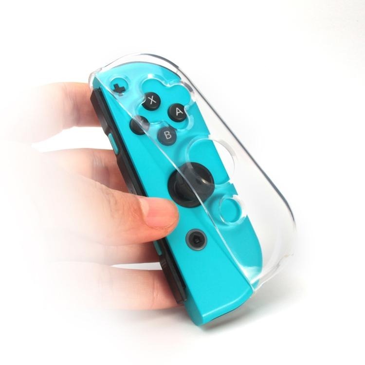 NS Switch OLED Joycon 保護殼【esoon】台灣現貨 水晶殼 手把殼 矽膠套 透明殼 手把套 手柄殼-細節圖9