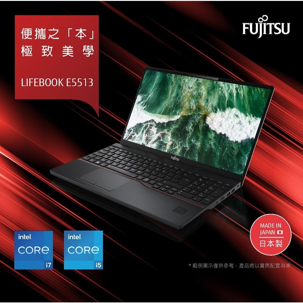 富士通 Fujitsu Lifebook E5513-PS521 15.6吋 商用筆電【現貨免運】日製 商務 升級16G-細節圖9