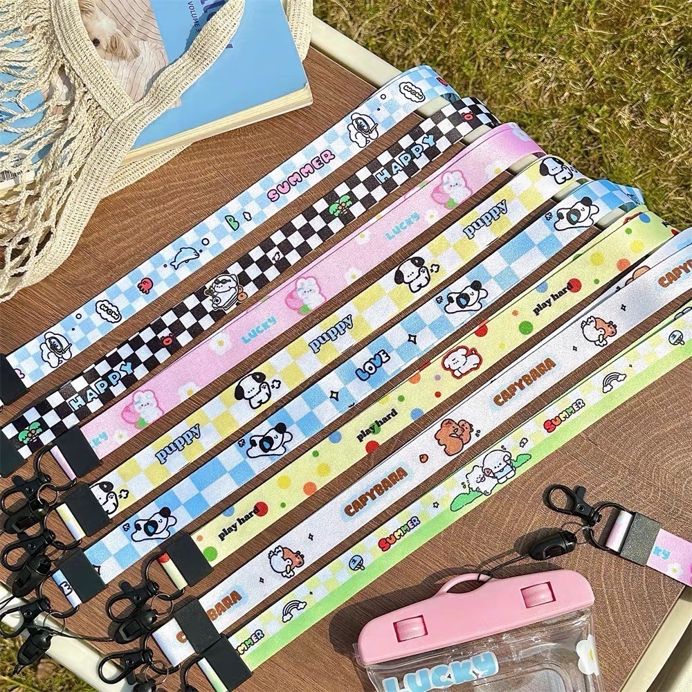 卡通手機掛繩 相機掛繩 背帶 台灣 現貨【esoon】手機吊繩 手機背帶 手機繩 證件掛繩 防水掛繩  證件繩 掛脖長繩-細節圖8