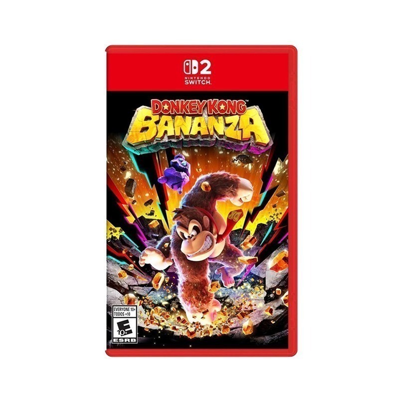 任天堂 Switch2 咚奇剛 蕉力全開 中文版【現貨】NS2 遊戲片 公司貨 免運 瑪莉歐 Donkey 金剛-細節圖2