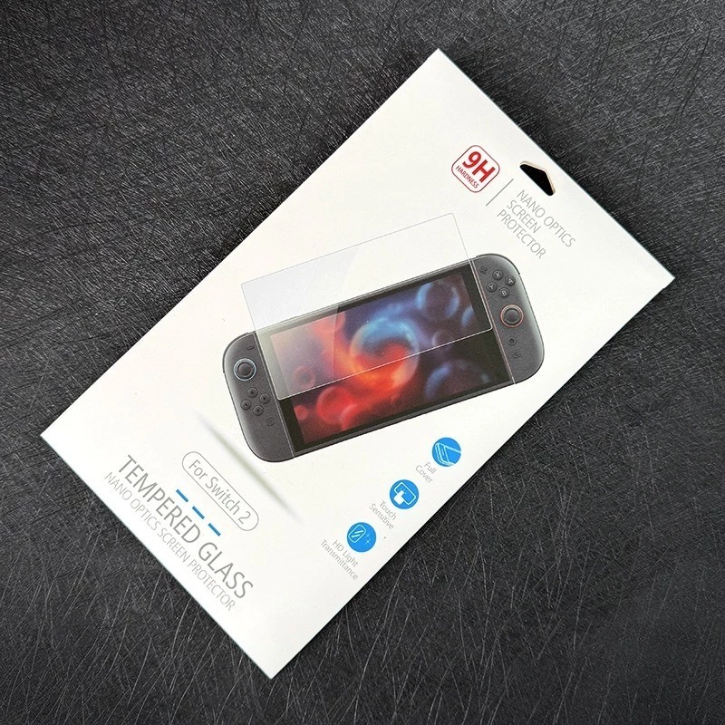 NS Switch 2 玻璃貼【esoon】NS2 現貨 9H鋼化玻璃貼 保護貼 螢幕貼 螢幕保護貼 玻璃保護貼 鋼化貼-細節圖11