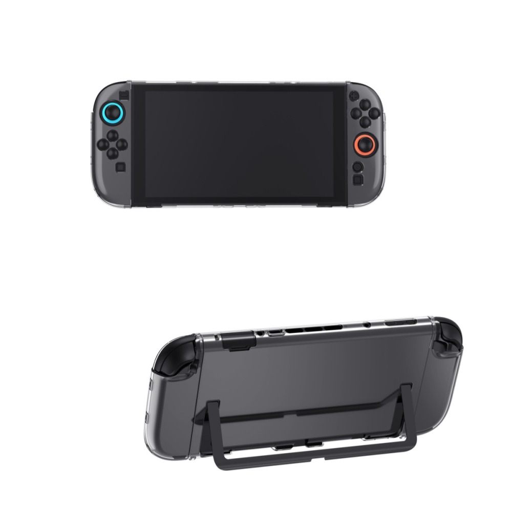 NS Switch 2 NS2 保護殼【esoon】現貨 OLED 透明殼 手把保護殼 分體保護套 主機保護套 主機殼-細節圖3