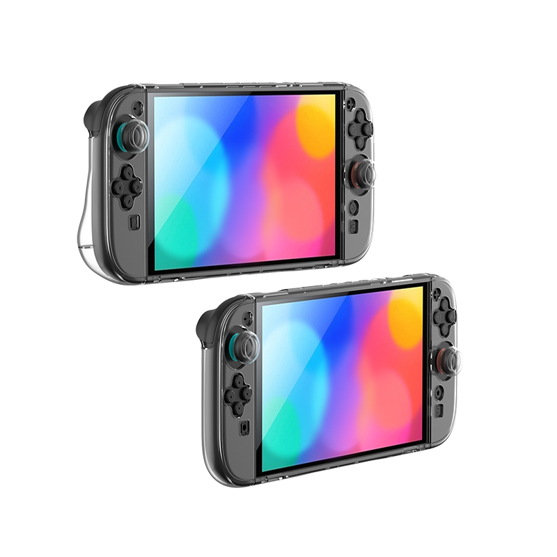 良值 NS Switch2 主機保護殼【全新現貨】PC硬殼 透明保護殼 附贈搖桿帽 NS2 主機保護殼套裝組 保護套組-細節圖2