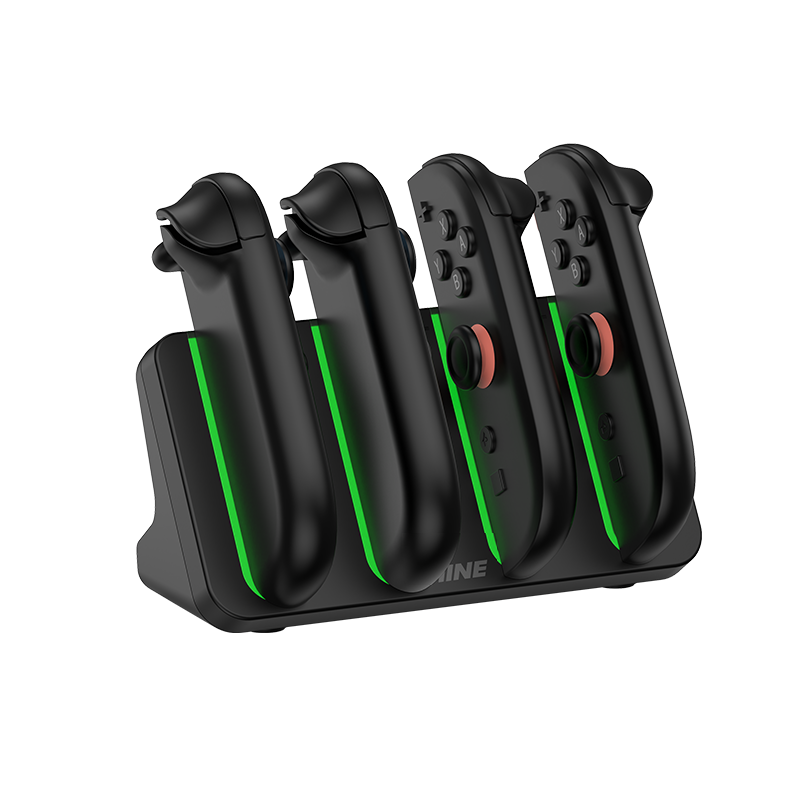 良值 NS Switch2 手把充電座【台灣現貨】JoyCon 2 專用 充電手把 自動斷電 NS2手把 充電座 指示燈-細節圖2