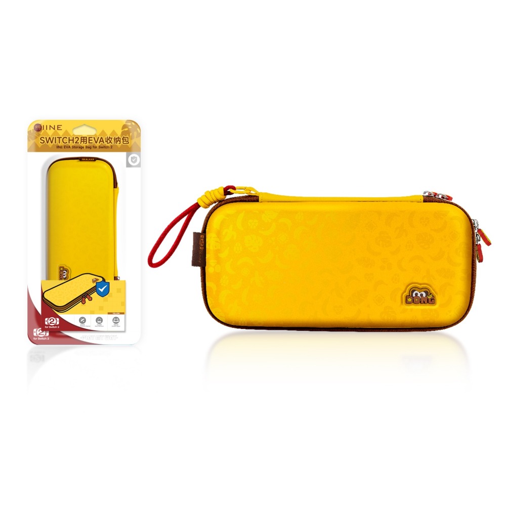 良值 NS2 Switch2 主機收納包【全新現貨】L1179 咚咚猩主題 NS2收納包 主機 便攜包 帶殼可放 外出包-細節圖9