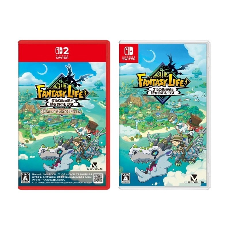 任天堂 NS Switch 奇幻生活ｉ 轉圈圈的龍和偷取時間的少女 日版【現貨】中文字幕 NS2 咕嚕咕嚕龍 遊戲片-細節圖2