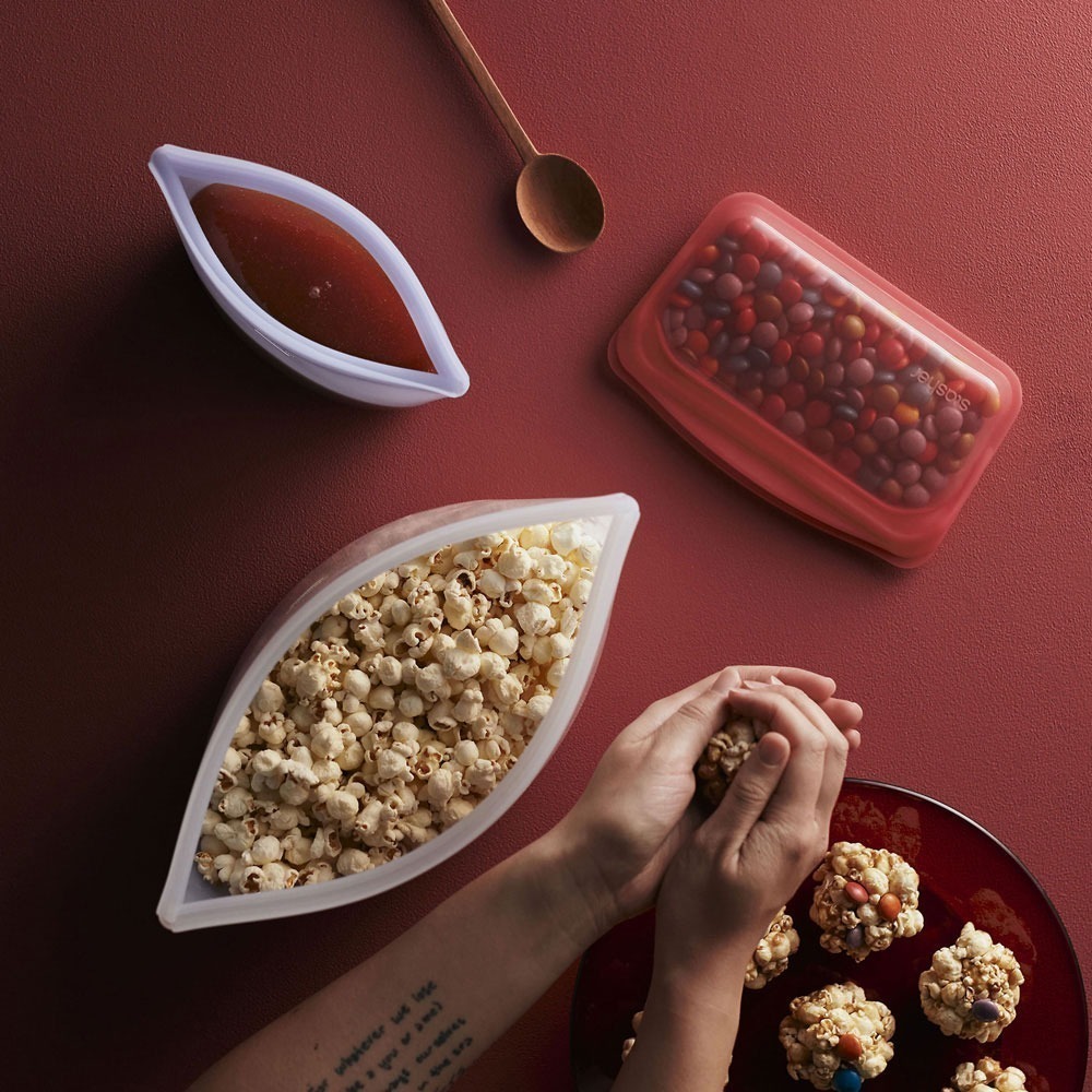 stasher 碗形矽膠密封袋 XS/S/M/L/XL【全新 現貨】保鮮袋 可微波 矽膠密封袋 食物袋 密封袋 收納袋-細節圖8