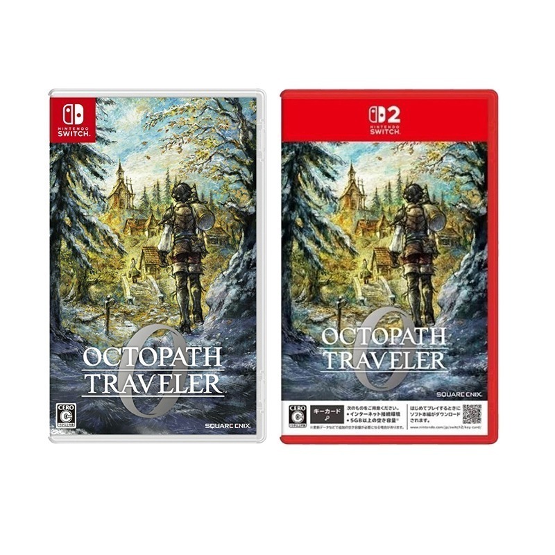 NS Switch 歧路旅人0 中文版 一般版【現貨】NS2 遊戲片 歧路旅人 八方旅人 Switch2 鑰匙卡-細節圖2